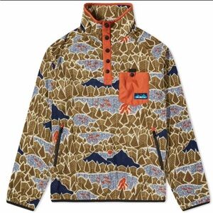 KAVU teeannaway fleece pullover
